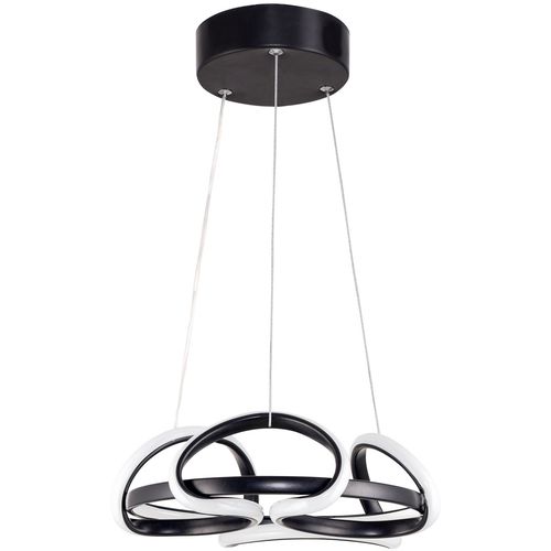 Arcturus Black-Yellow Light Black Chandelier slika 5