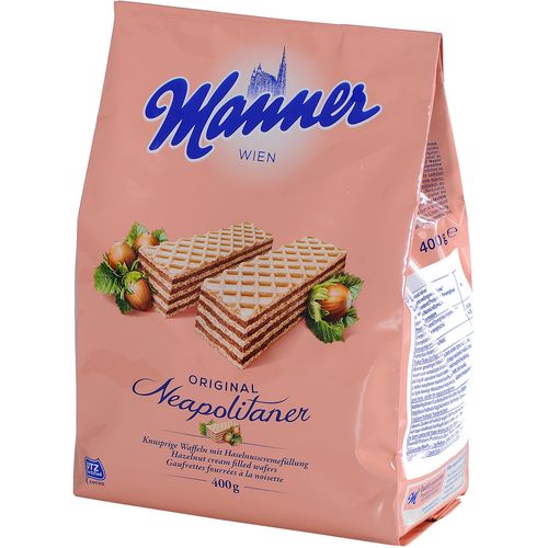 Manner napolitanke lješnjak 400g slika 1