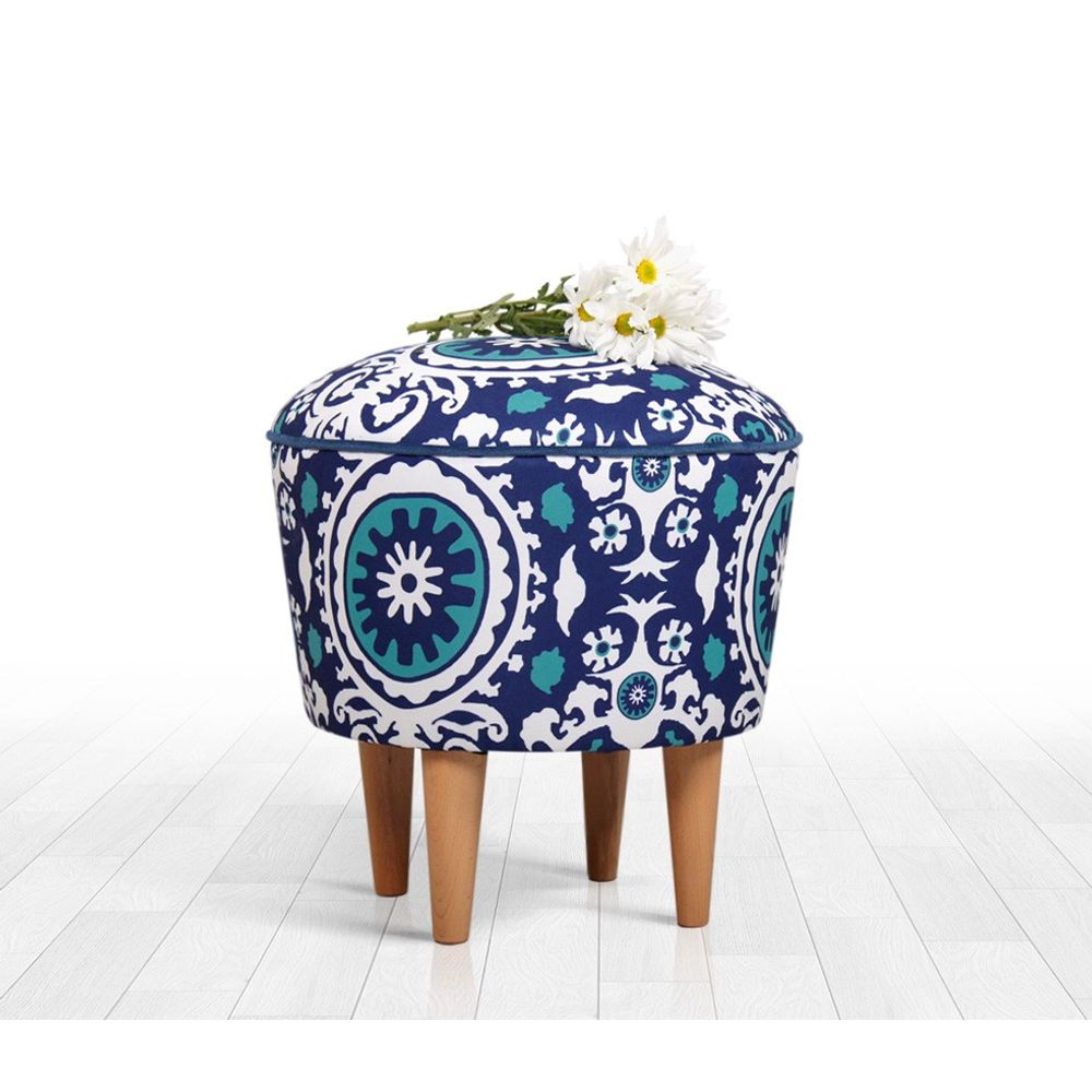 Pouffe Sky - Plavo-Bijeli, Bijelo-Plavi slika 1