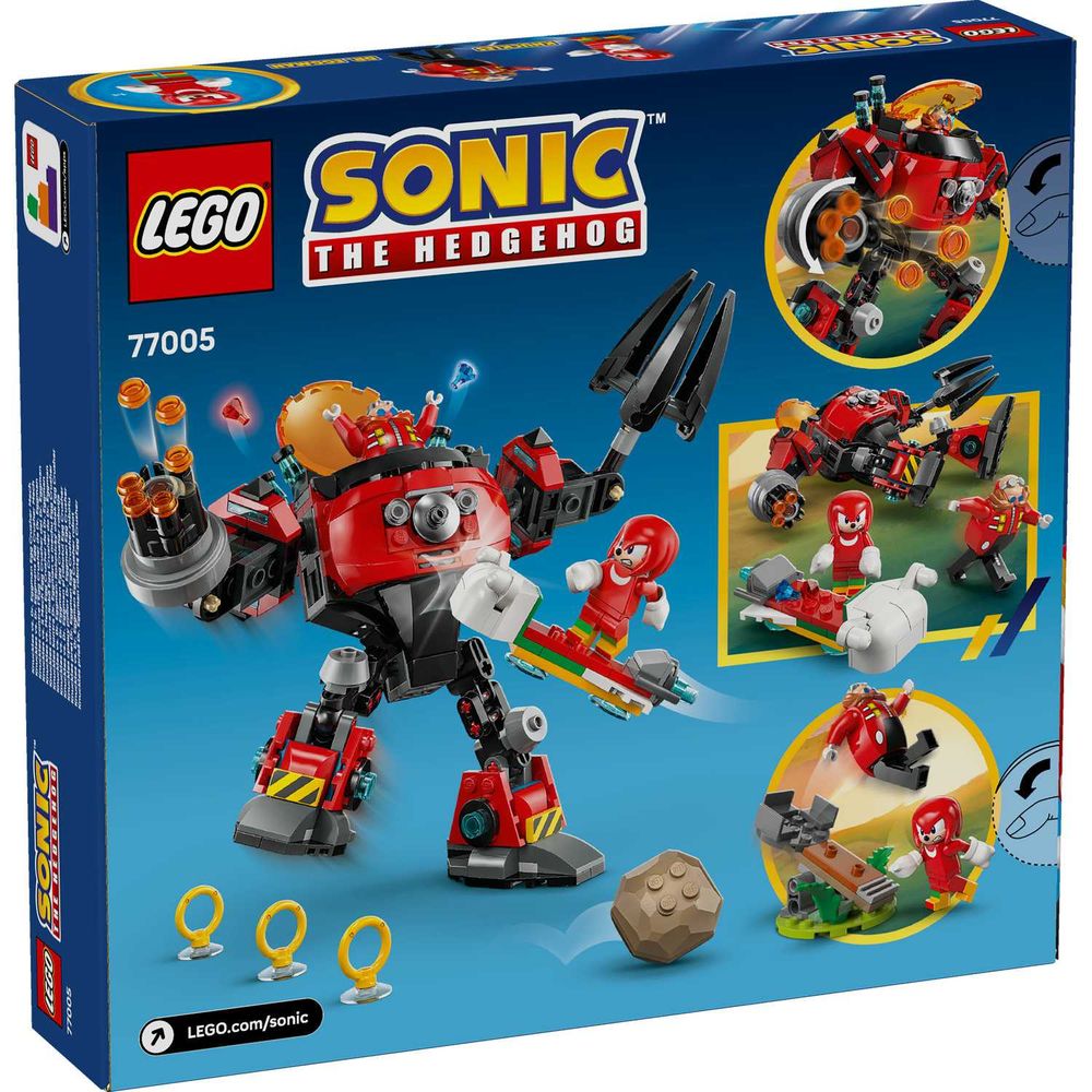 LEGO 77005 Knuckles vs. Dr. Eggman Egg Crusher Mech slika 10