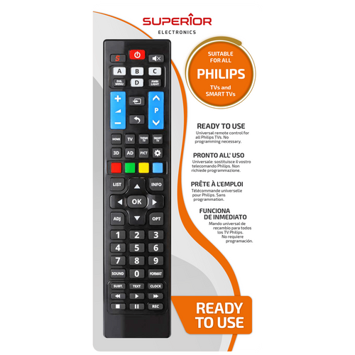 Superior Daljinski upravljač za Philips TV prijemnike - RC PHILIPS TV slika 2