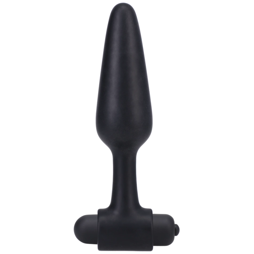 Doc Johnson vibrirajući čep - 5 / 12 cm - crni slika 1