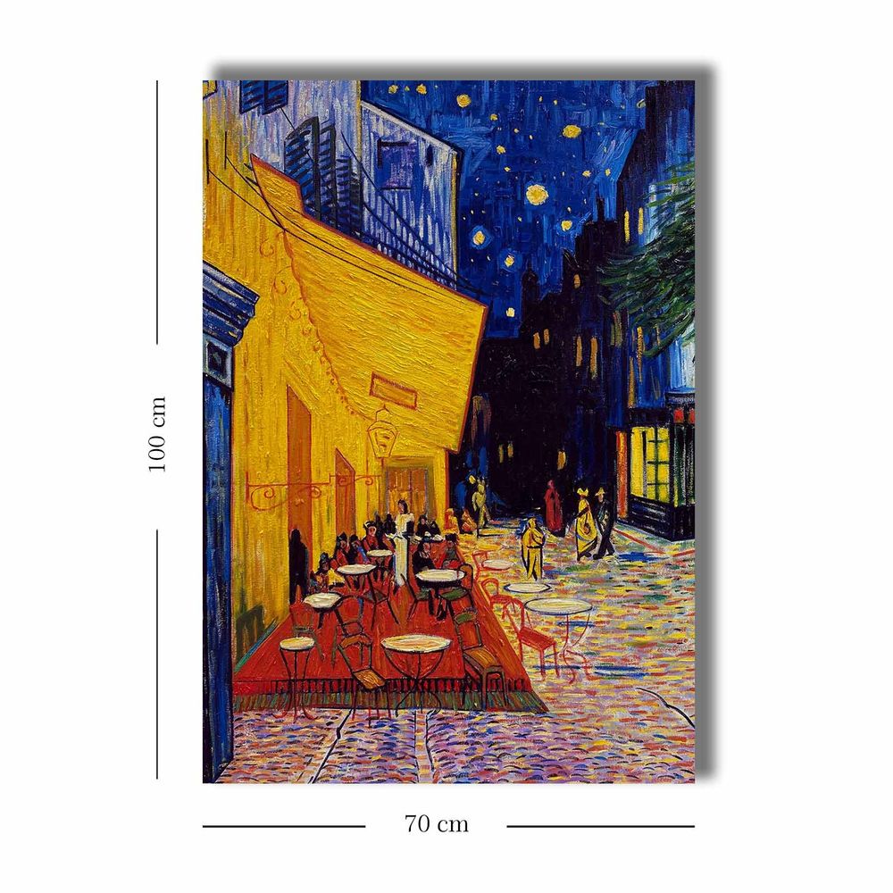 Dekorativna Platnena Slika 'Vangogh' u Više Boja, 70x100 cm slika 3