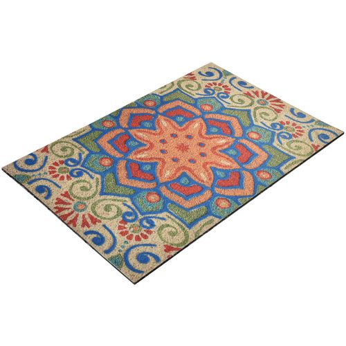 Aura  Multicolor Pvc Doormat slika 3