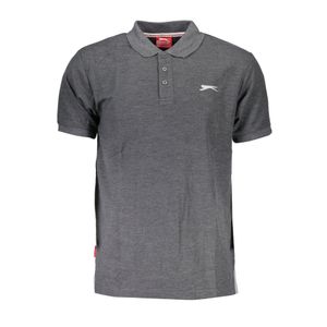 SLAZENGER SHORT SLEEVE POLO SHIRT MAN GRAY