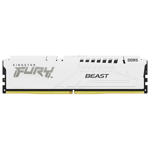 KINGSTON DIMM DDR5 32GB 6400MT/s KF564C32BW-32 FURY Beast White XMP slika 2