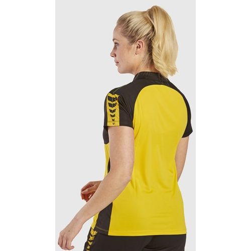 Ženska  Majica Erima Six Wings Polo Yellow/Black slika 5