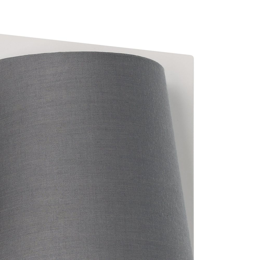 Eglo zidna rasvjeta serravalle led 2x5,4w 3000k 820lm bijelo/sivo v:190mm slika 5