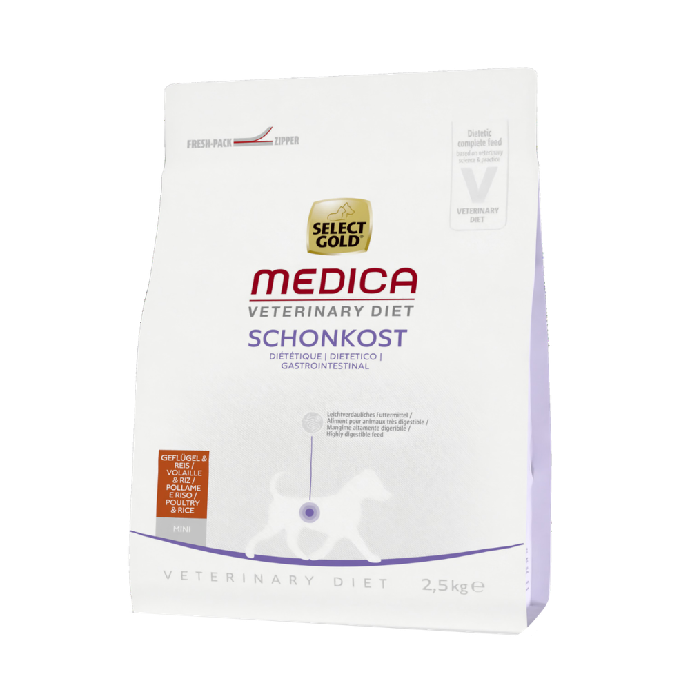 Select Gold Medica Gastrointestinal Mini perad i riža 2,5 kg slika 1