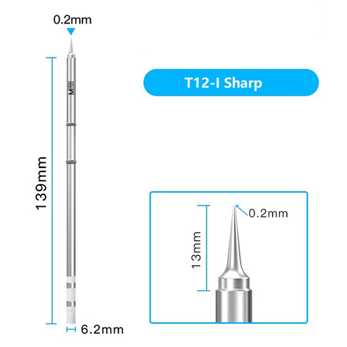 MAANT T12 Vrh za lemilicu Tip I (straight) slika 2