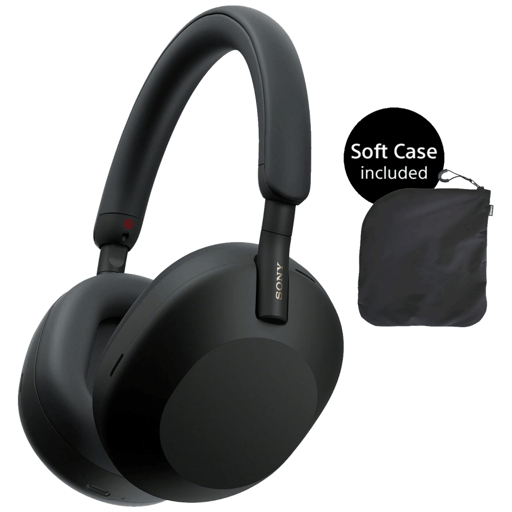 Sony Bežične/žične slušalice WH-1000XM5SA / WH1000XM5SAB.CE7 slika 1