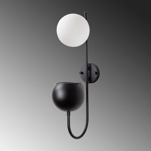 Pot - 11475 Black
Cream Wall Lamp slika 3