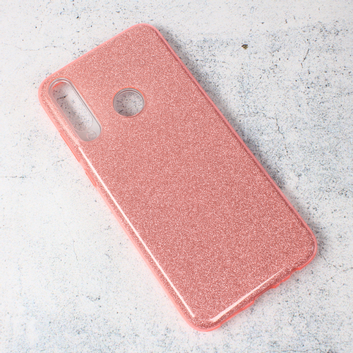 Torbica Crystal Dust za Huawei Y6p roze slika 1