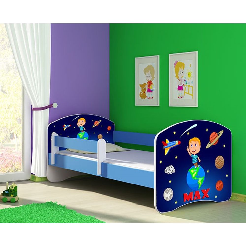 ACMA Dječiji krevet Acma II Blue - 180x80cm - Dezen 22 slika 1