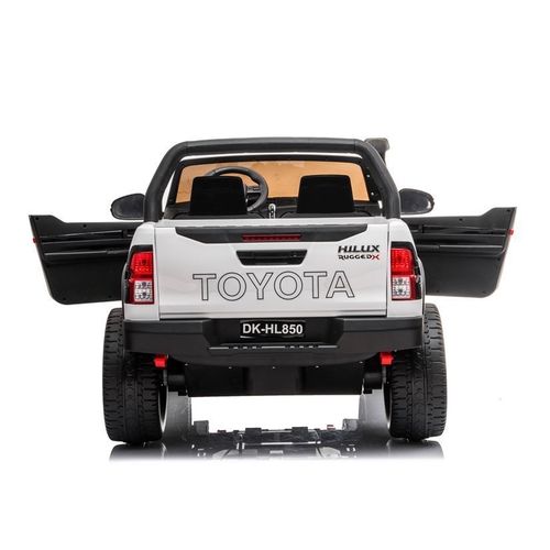 Licencirani auto na akumulator Toyota Hilux 4x4 - dvosjed - bijeli slika 9