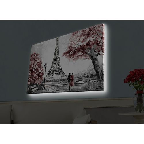 Wallity Slika dekorativna platno sa LED rasvjetom, 4570HDACT-087 slika 1