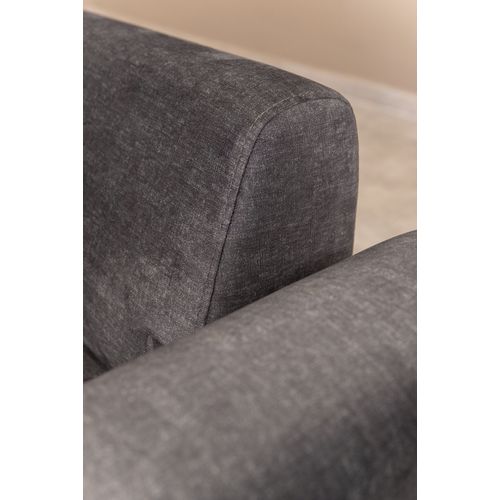 Atelier Del Sofa Infinity with Side Table - Anthracite Anthracite 3-Seat Sofa-Bed slika 4