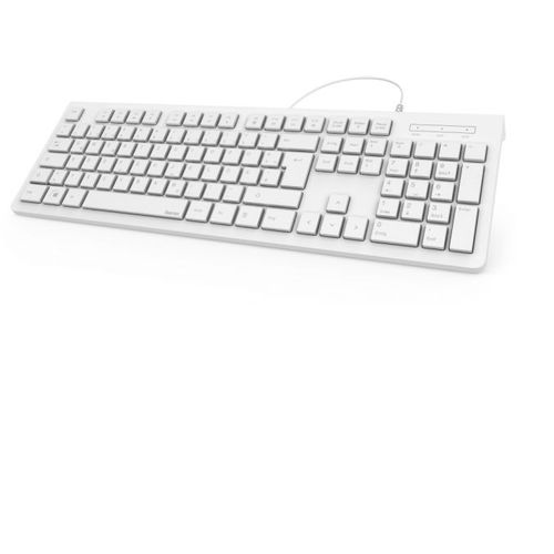 Hama tastatura KC200 Basic, bela, SRB tasteri slika 2