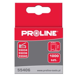 KLAMERICE TIP G/11 6MM 10,6*1,2MM 1000KOM PROLINE  55406