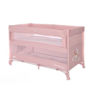 Lorelli Vikend krevetac Up and Down, Mellow Rose Sleeping Animals - 2 nivoa