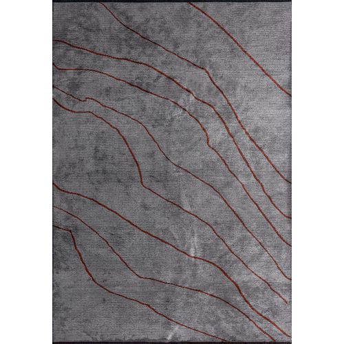 Tepih CURVE LIGHT GREY, 200 x 250 cm slika 1