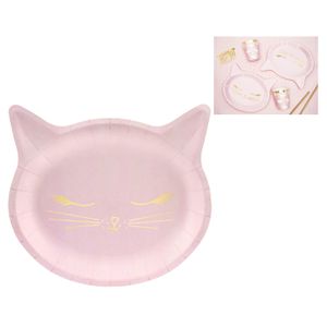 TPP42 Papirni tanjir Cat 22x20cm, 6kom