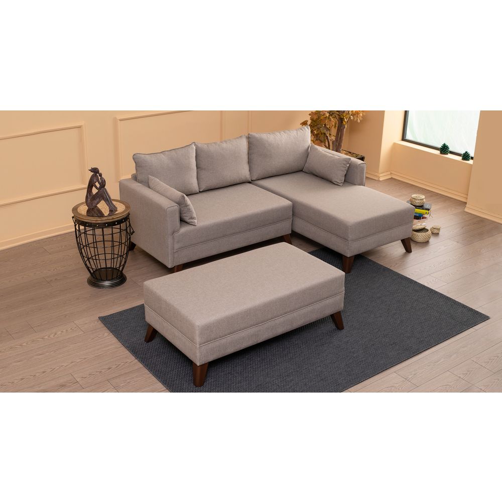 Ugaona Sofa Bella Desni Kut 2 - Krem slika 3