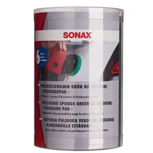 SONAX Spužva za poliranje zelena 80 6 kom