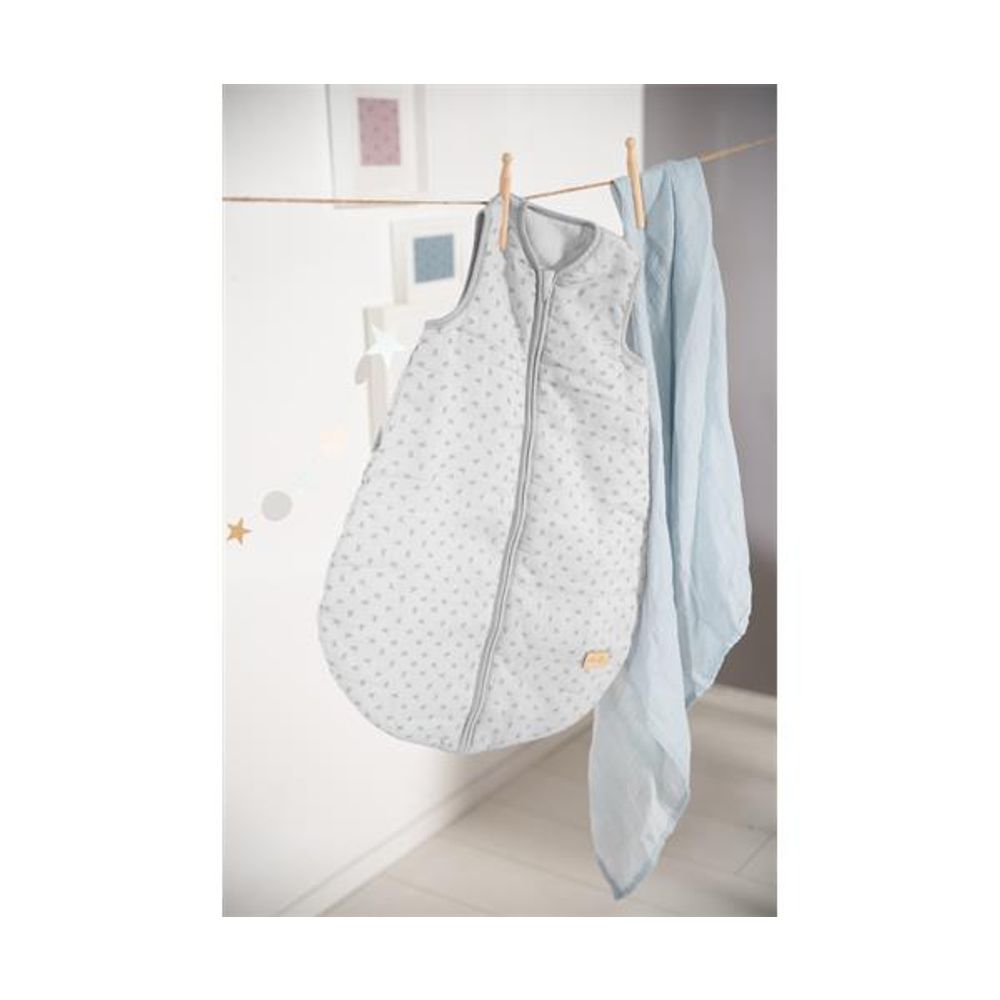 Roba Kids Vreća za spavanje Seashells Oyster 90 cm, Siva slika 5