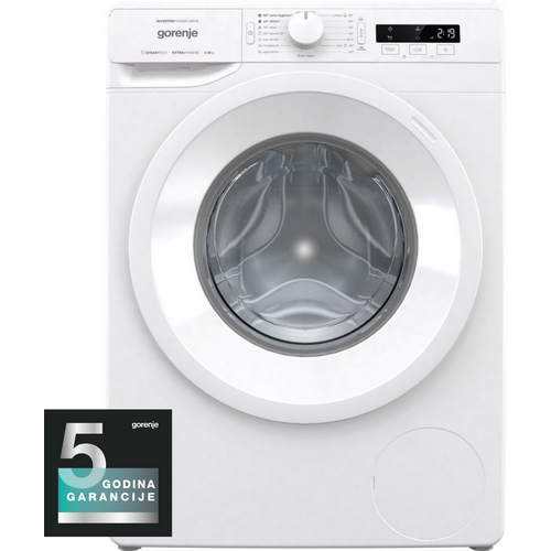 Gorenje WNPI82BS veš mašina Inverter PowerDrive, 8 kg, 1200 rpm, SteamTech slika 1