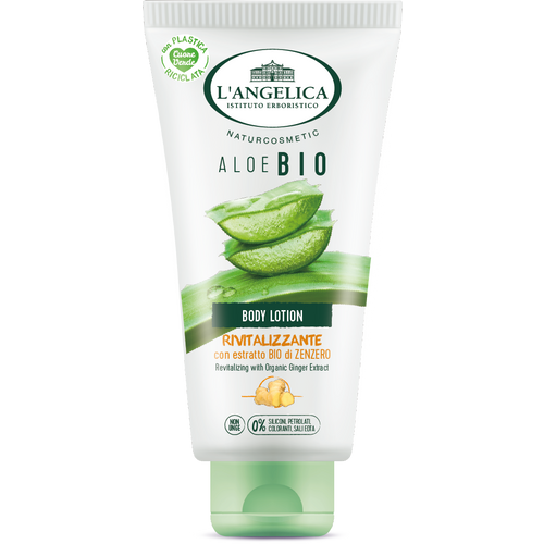 L'ANGELICA Aloe bio losion za tijelo đumbir & aloe vera, 200 slika 1