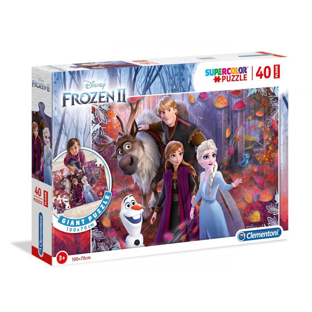 Podna slagalica frozen od 40 dijelova 100x70 za5426 slika 5