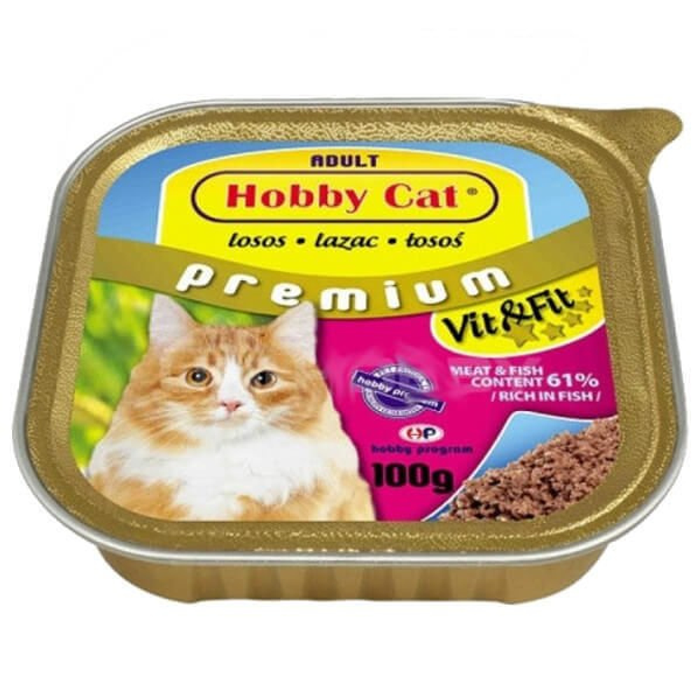 Hobby Cat Premium hrana za odrasle mačke Riba 100g slika 1