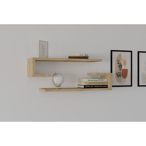 Eldo Sapphire Oak Sapphire Oak Wall Shelf slika 1