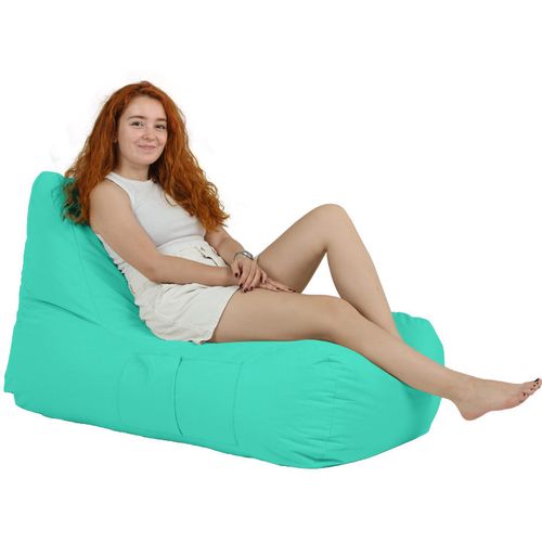 Atelier Del Sofa Vreća za sjedenje, Trendy Comfort Bed Pouf - Turquoise slika 9