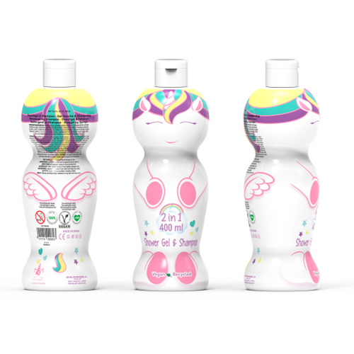 Air val eau my unicorn 1d gel za tuširanje 400ml slika 1