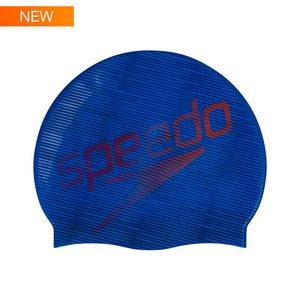 Speedo Kapa za plivanje SLOGAN PRT CAP AU BLUE/RED