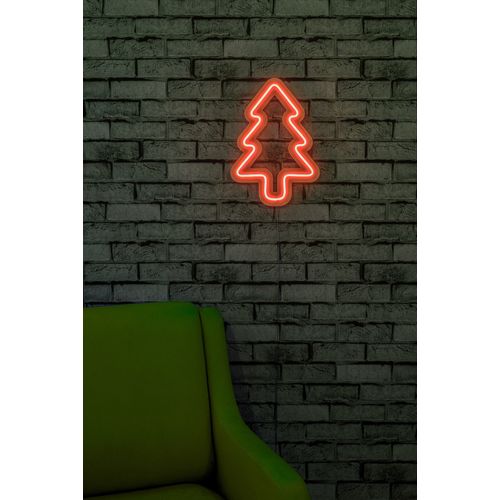 Wallity Ukrasna plastična LED rasvjeta, Christmas Pine - Red slika 12