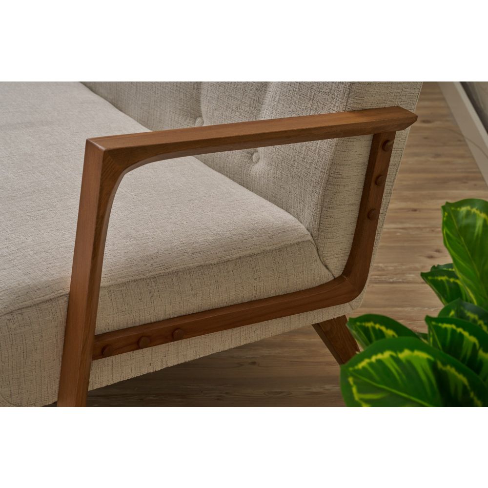 Kemer - Krem Dvosjed Sofa slika 3