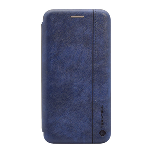 Torbica Teracell Leather za Xiaomi Poco F3/Mi 11i plava