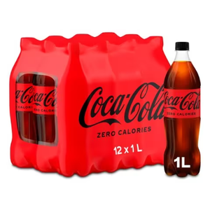 Coca-Cola Zero 1l 12/boca XXL