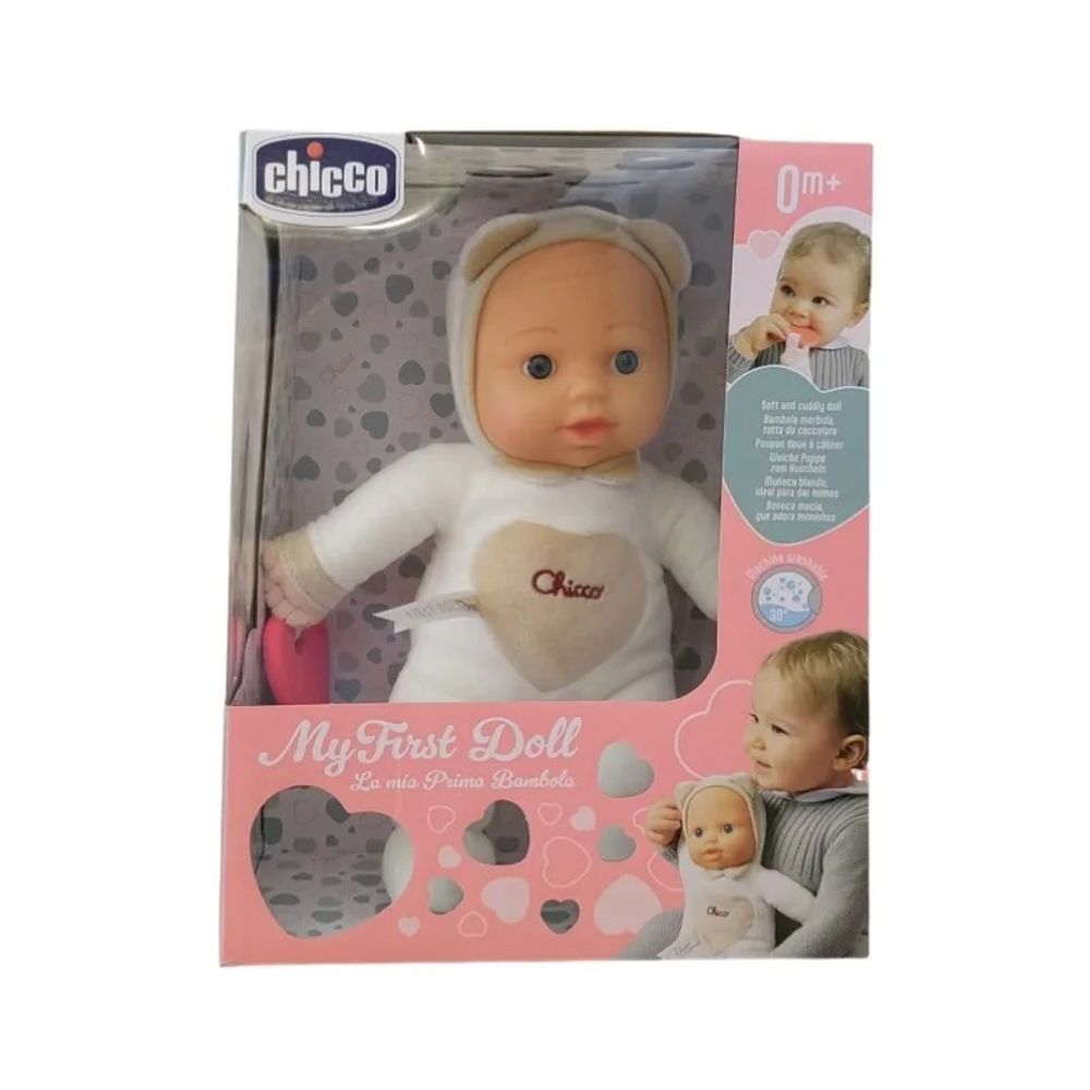 Chicco Lutka beba My First Doll 30cm, Neutral slika 2
