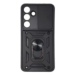 MM TPU SAM GALAXY S26 PLUS - ANTI-SHOCK WITH RING crna