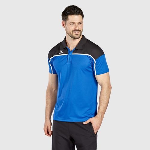 Majica Erima Change Polo - Nova Royal/Crna/Bijela slika 3