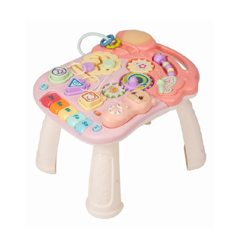 Free2Play Aktivna guralica Walk&Play 2u1, Roza slika 5