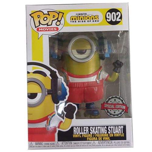 Ekskluzivni Set Figura POP & Majica Minions Banana Metallic slika 2