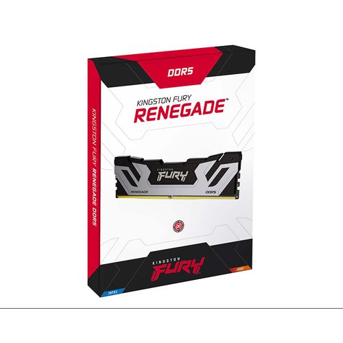 Kingston CUDIMM DDR5 24GB 8400MT/s KF584CU40RS-24 FURY Renegade Silver XMP slika 3