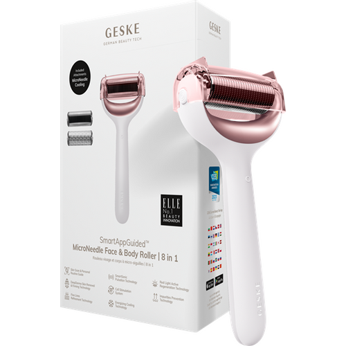 MicroNeedle Face & Body Roller GESKE| 8 in 1 , starlight slika 1