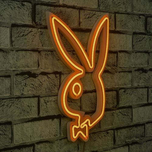 Wallity Ukrasna plastična LED rasvjeta, Playboy - Yellow slika 10