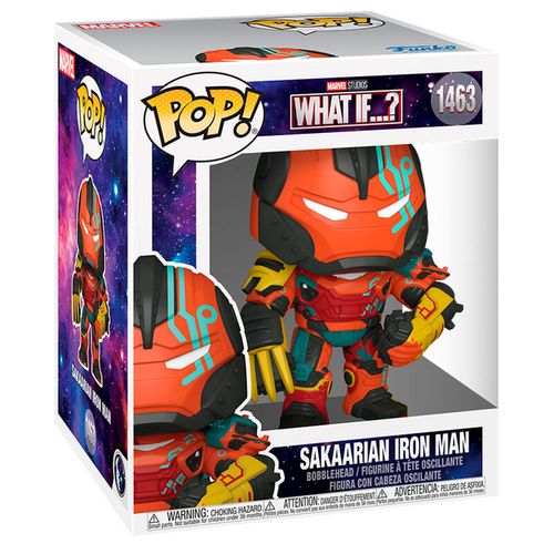 POP figure Super Marvel What IF Sakaarian Iron Man slika 1